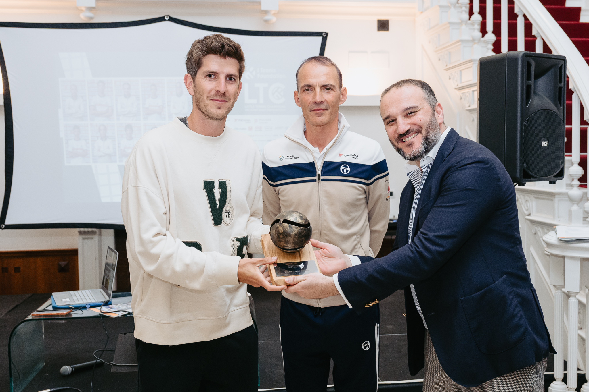 Matteo Donati nuovo membro onorario I Tennis Foundation